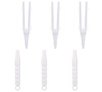 BOXOB 3pcs Duster Handle, Detachable Duster Refills Handle Replacement Plastic Extended Mop Extension Handles Wand Grip for Easy Cleaning (White)