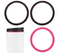 BOXOB 3pcs Seal Replacement for Owala Smoothsip, Silicone Lid Seal O Ring Gasket Replacement Compatible with Owala Smoothsip 12oz/20oz Coffee Tumbler (2 Colors)