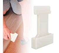 BOXOB 4-in-1 Laminate Flooring Tools, Nylon Tapping Block for Wood and Vinyl Plank Installation, Universal Composite Floor Gap Closer Fits L V U Barb Inclined Slots