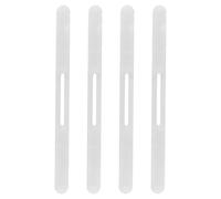 BOXOB 4pcs Replacement Strips for Bedsheet Holder, Transparent Plastic Bedsheet Holder Strips Keep Sheets Firm Tight Bed Sheet Locks Corner Strap Holders for Mattress Protectors Bedding Blankets