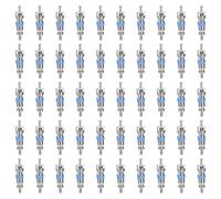 BOXOB 50pcs Valve Core for R32 R410 R22 Refrigerant, High Pressure Valve Cores Replacement Parts for HVAC Air Conditioning & Refrigeration Systems