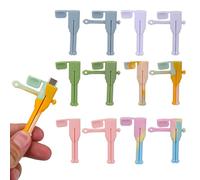 BOXOB 6 Pairs Charger Cable Protectors, Compatible with Dual C Interface Laptops Double-End Silicone 3 in 1 Data Cable Cover Cord Organizer (Six Colors)
