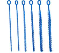 BOXOB 6pcs 12.4in Extra Long Straw Brushes for Stanley, 4 Diameters Full Bristles Coverage Straw Cleaner Brushes Reusable Cleaning Accessories for Tumbler Sippy Cup Bottle Tube(Blue)