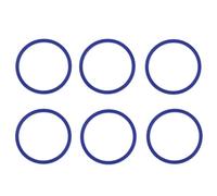 BOXOB 6pcs Water Bottle Sealing Ring Replacement for Owala FreeSip, Silicone Lid Seal O Ring Gaskets Water Bottle Replacement Parts Accessories for Owala Cup 24/25/32/40 oz (Dark Blue)