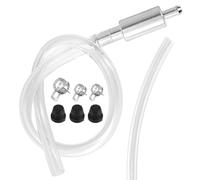 BOXOB 9pcs Brake Bleeding Kit, Durable Brake System Bleeding Tools Including Liquid Inlet and Outlet Pipes Check Valve for Most Motorcycles