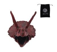 BOXOB Aztec Death Whistle, Authentic Human Sound Screams War Whistle Self Defense Bagpipes with Drawstring Bag for Halloween Symbol of Adventure Courage (Pterosaur Style)