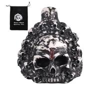 BOXOB Aztec Death Whistle, Skull Authentic Aztec Whistle of Death Loudest Human Sounding Scream at 125 Decibels for Halloween & Mexican Festival of the Dead Celebrations Collectible Gift