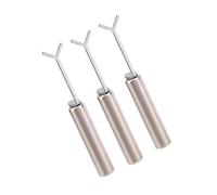 BOXOB Cat Eye Heart Magnet for Nails, Professional Cat Eye Gel Polish Art Tool Set with 3pcs Cylindrical Magnet & 3pcs Y-Shaped Guide Sticks for Home and Salon Use