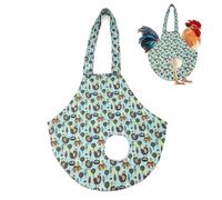 BOXOB Chicken Holder Bag, 24.8x14.76in Waterproof Hen Carrier Hand Bag with Handle Chicken Carry Sling Farm Supplies for Poultry Rooster Duck Transport Traveling Driving