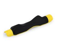 BOXOB Clip-on Golf Grip Trainer, 6x1.4 Inch Golf Training Aid Durable Plastic & Silicone Swing Correcting Training Attachment for Correct Hand Position & Grasp (Yellow, Black)