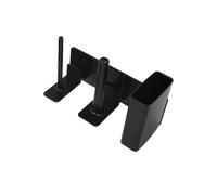 BOXOB Cup Organizer for Ninja Slushie Machine FS300 FS301, 3-in-1 Side Mount Holder for Cups Lids Straws Home Use Slushie Machine Accessories (Black)