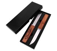 BOXOB Dragon And Phoenixs 2-Piece Kitchen Knife Set: Stainless Steel 2-in-1 Double Blade Knife, a Flexible Cooking Companion for Barbecue, Peeling, and Slicing