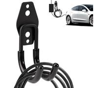 BOXOB Electric Car Charger Bracket Wall Mount, Durable Wall Charger Holder J Hook Steel Hook for IEC Car Charger Cable Retractor EV Type Charger Charging Cord Organizer Accessories