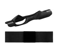 BOXOB Golf Grip Trainer & Swing Correcting Arm Band, Golf Training Aid Connection Band Training Grip Attachment for Correct Hand Position & Grasp for Men Women (Black)