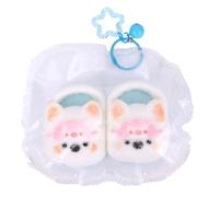 BOXOB Kawaii Dog Squeeze Toys, Silicone Soft Puppy Animals Toys Fidget Stretchy Squishy Toy Cute Squeeze Toy Gifts for Kids Adults Party Favors Party Decoration