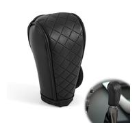 BOXOB Leather Gear Shift Cover, Car Shift Knob Cover Anti-Slip Durable Shifter Stick Protector Dustproof Waterproof Decoration Accessories for Cars Trucks SUVs