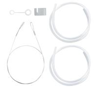 BOXOB Silicone Extra Long Straws, Reusable, Length Adjustable, Compatible with Stanley 40 & 30 oz Tumblers, 5 Count
