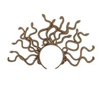 BOXOB Snake Headpiece for Medusa, Snake Headpiece Costume Gr oddess Headdress Halloween Snake Headband Reusable Snake Hair Accessories for Woman Halloween Party