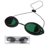 BOXOB Sunbathing Goggles for Tanning, Tanning Sunbed Eye Protection Goggles Protection IPL Safety Pinhole Glasses Anti Fog Absorption Filtering for Red Light Sunbathing IPL LED Light Process