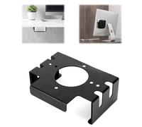 BOXOB Under Desk Mount for Mac Mini, Carbon Steel Under Table Stand with Screws Monitor Mount Holder Bracket Support Dock Compatible with Mac Mini M4 and M4 Pro 2024