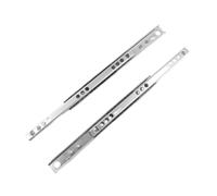 Boxonly 1 Pair Metal Bearing Drawer Slides Runners Draw Depth For Replacement Drawer Runners 17mm Wide x 342mm