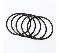 Boxonly 10 PCS O Rings Nitrile Rubber Round O-Rings Seal Grommets 117mm OD 110mm ID 3.5mm Width Metric Sealing Washer O-Ring Gasket Black
