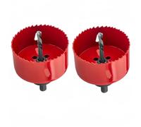 Boxonly 2 PCS Hole Saws Cutter M42 Bi-Metal 24mm Hole Saw Drill Bits For Wood Plastic Aluminum