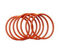 Boxonly 30 PCS O-Rings Silicone Round Seal Grommets 59.6mm OD 56mm ID 1.8mm Width O Rings Washer Sealing Ring Gasket Red