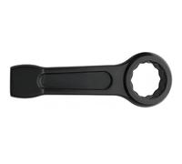 Boxonly 30MM Slogging Ring Spanner Striking Straight Handle Box End Wrench Metric Single
