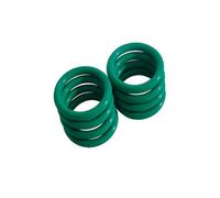 Boxonly 50 PCS O-Rings Fluorine Rubber Washer Round Sealing O Ring 39mm OD 35mm ID 2mm Width FKM O Rings Seal Grommets Gasket Green