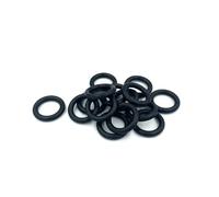 Boxonly 50 PCS O Rings Nitrile Rubber Round O-Rings Seal Grommets 8mm OD 4mm ID 2mm Width Metric Sealing Washer O-Ring Gasket Black
