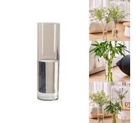 Boxonly Clear Acrylic Decorative Vase for Flower Arrangements, Break-Resistant Tall Cylinder Vase for Wedding Centerpieces, Unbreakable Modern Plastic Vase for Home Decor