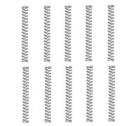 Boxonly Compression Spring for Home Machinery Industrial Lawn Mowers Stainless Steel Compressed Spring 6mm OD 0.8mm Wire Size 40mm Free Length 10 pcs