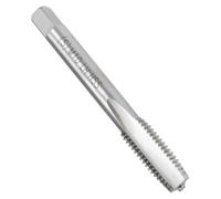 Boxonly Metric Machine Tap Left Hand for Drilling Tapping Cutting on Soft Metal Aluminum Plate and Iron H2 3 Flutes High Speed Steel Screw Thread Taps Tapping Tool M10 x 1.25mm 1Pcs
