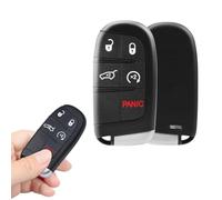 Boxonly Replacement Keyless Entry Remote Car Key Fob FCC ID:M3N40821302 433MHz 46 Chip for Chrysler 300, for Dodge Charger, for Challenger, and for Dart, 5 Buttons with Door Key