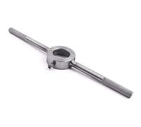 Boxonly Round Die Wrench 45mm Adjustabel Stock Holder Handle Wrenches for Metric M18-M22 Round Die Spanners