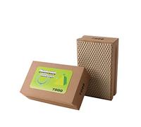 Boxonly Sanding Blocks 7000 Grits Polishing Grinding Block Diamond Polishing Hand Pads Block for Granite Marble Glass Grinding