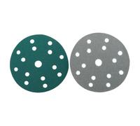 Boxonly Sanding Discs Pads 150mm 15 Hole Sandpaper Hook and Loop Discs 80/120/180/240/320/400/800 Grits 20Pcs