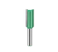 Boxonly Straight Router Bit 8mm Shank,Double Flute Woodworking Milling Cutter Router Bits 15mm Cut Diameter 30mm Cut Length Cutting Trimming Cutter Routing Bits