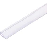 Boxonly U-Shaped Transparent Rubber Sealing Strip 10mmx8mmx10mm Trim Seal U-Seal Channel Edge Protector Sheet Length 1M
