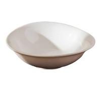 boxoon 8-Inch Ceramic Salad Bowl, Modern Serving Bowl With 16.9 Fl Oz Capacity, Glossy Finish, Rounded Triangle Design, Ideal For Pasta, Dessert, Fruit, Ice Cream