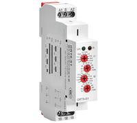 boxoon Adjustable Time Delay Relay, Grt8-S1 Time Relay, Intermittent Double Cycle, 120Vac, Ac/Dc 12-240V, Fits 35 Mm Rail, Use for Diverse Controls