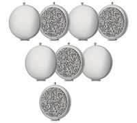 boxoon Bride Gift Set Mirror Bag, Compact Mirror Bulk For Wedding Bridal Shower Gifts, 8 Pcs Coetic Mirror Handheld, Compact Pocket Makeup Mirrors 2.8 2.8 Inch