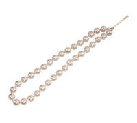 boxoon Classic Pearl Necklace With 0.24In Pearls, Adjustable Clasp, 15.75+1.18In Long, Timeless Style For Women, Great For Daily Wear
