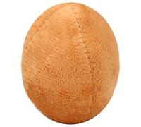 boxoon Dog Chew Toy Egg, Plush Interactive Pet Toy with Bell, Puppy Teething Toy for Biting and Play, Soft Fetch Toy for Small Dogs, Egg Shaped Design for Indoor and Outdoor Activities