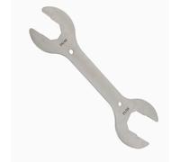 boxoon Dual Head Spanner, Robust Forged Steel Bicycle Wrench, Silver Finish, 11.0 in, Precision Machined with 4 Specifications for Headset Maintenance