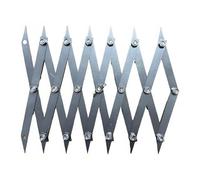 boxoon Metal Center Finder Tool, 12-Point Center Finding, 7.9 X 7.1 In Adjustable Design, For Woodworking