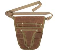 boxoon Portable Waterproof Garden Tool Belt, 11.8 X 11.2 in Canvas Holster with Pockets for DIY Projects, Ideal for Women’S Gardening and Carpentry