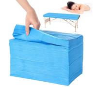 boxoon Spa Centers Single Use Hygiene Sheet, Beauty Salons Disposable Massage Table Sheets, Hotels 71 X 31.5 Disposable Massage Bed Covers, 100 Pcs Non-Woven Breathable Fabric Tattoo Bed Sheets
