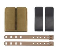 boxoon Tactical 1000D Pouch For 9Mm Mags, Airsoft, Double Capacity